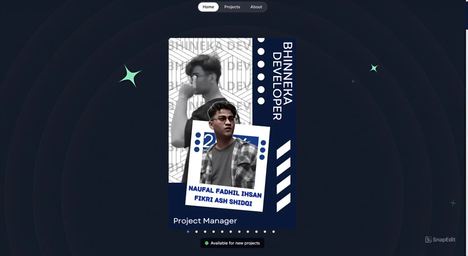 Bhinneka Dev – Developer Portfolio Website