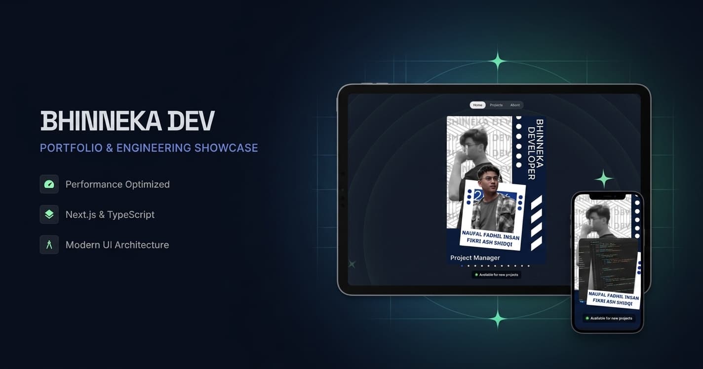 Bhinneka Dev – Developer Portfolio Website