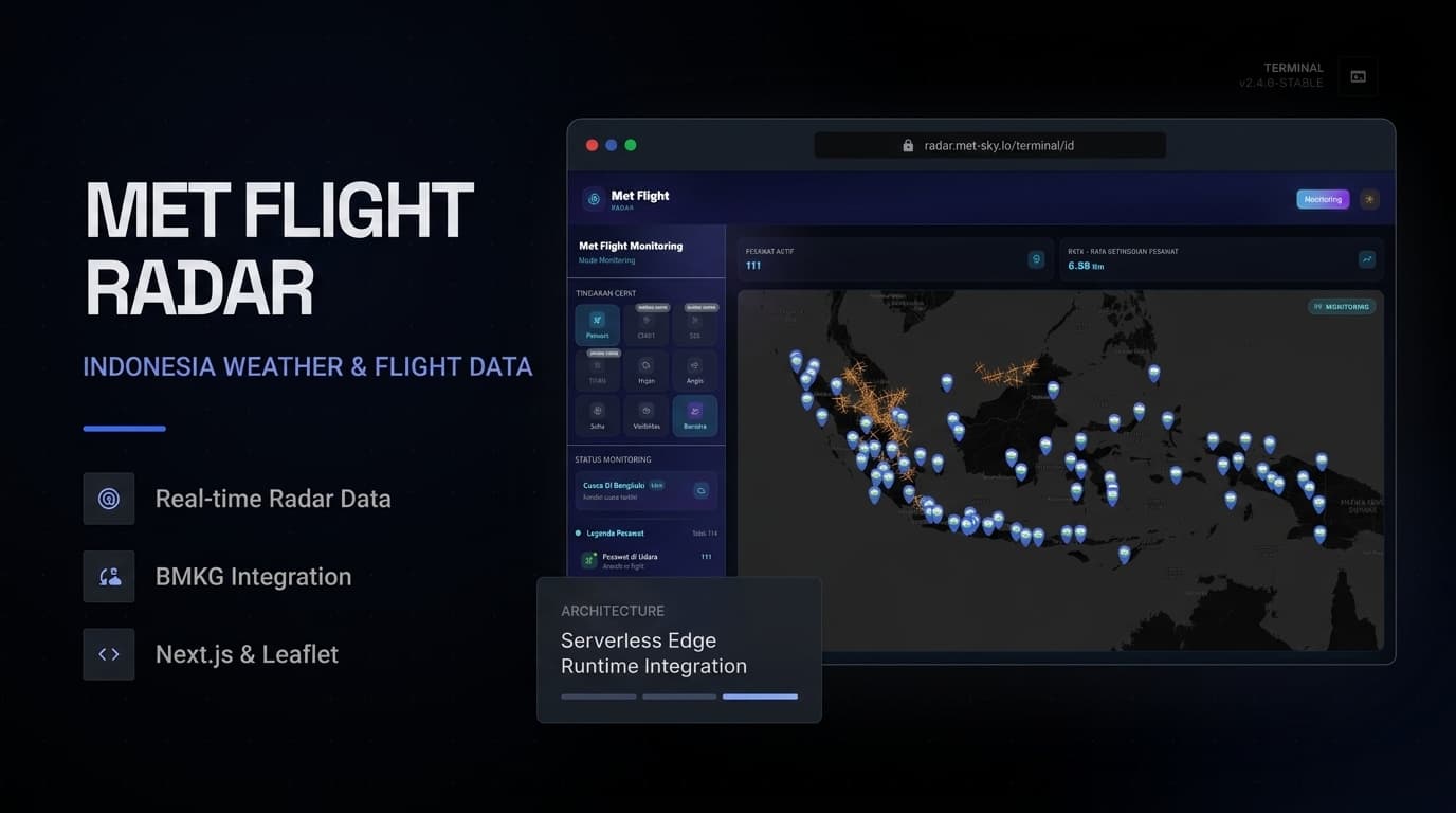 Met Flight Radar – Meteorological Radar Integration System